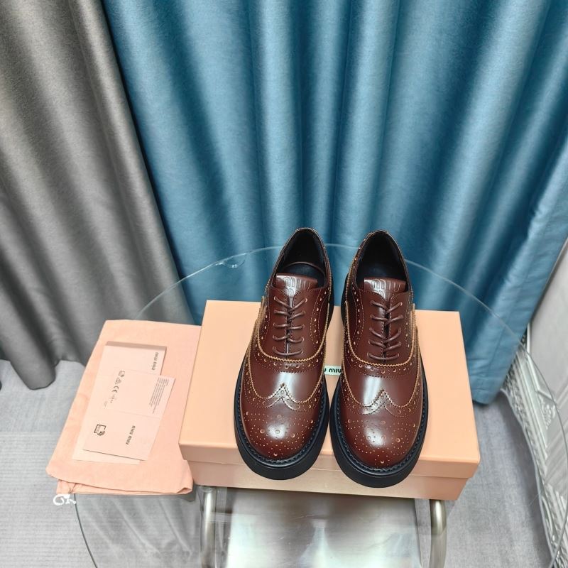 Miu Miu Leather Shoes